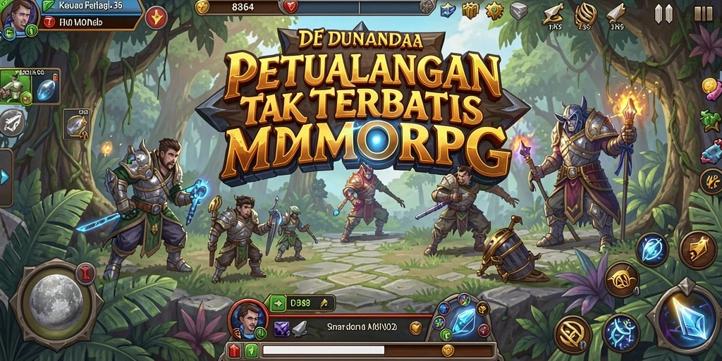Gameplay seru dan interaksi dalam dunia MMORPG 8364.