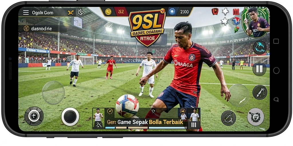 Tampilkan gameplay menarik dari permainan sepak bola 9SL.
