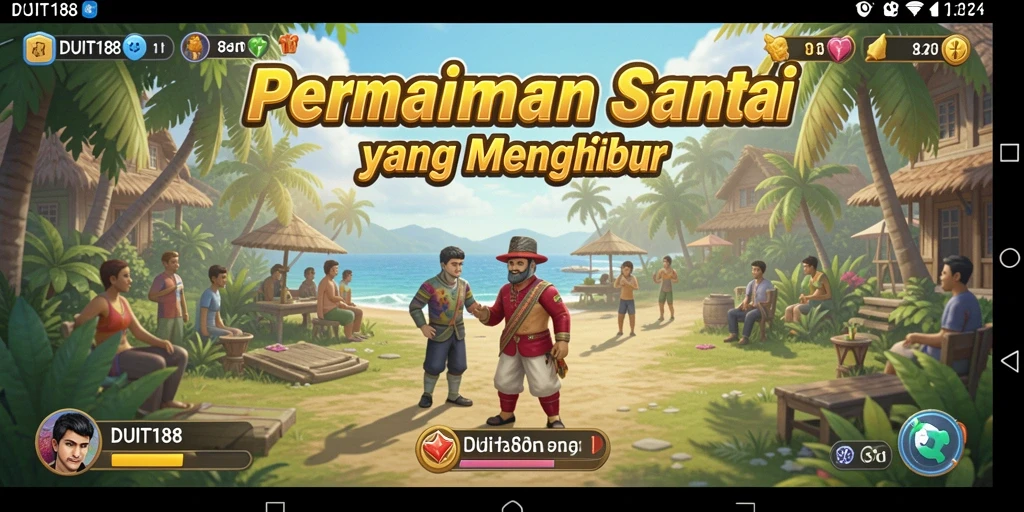 Tampilan gameplay seru dan menarik dari DUIT188