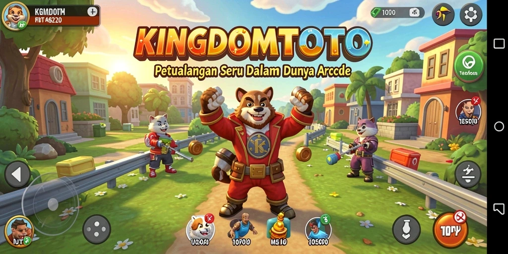 Tangkapan layar menunjukkan aksi seru di KINGDOMTOTO dengan grafik menawan.