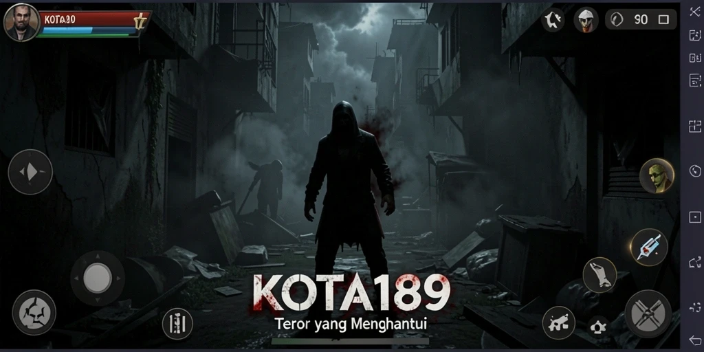Gameplay menegangkan di dunia penuh kegelapan dan teror.