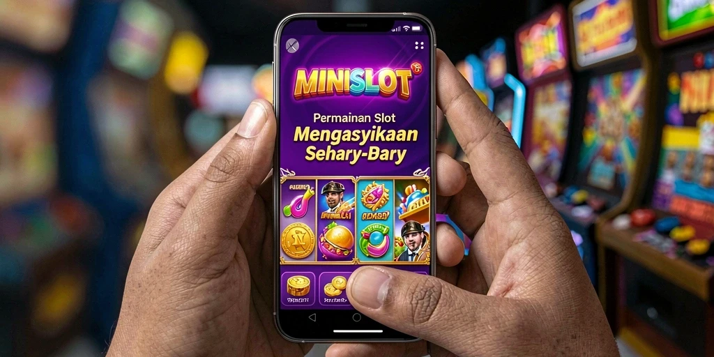 Gameplay seru MINISLOT dengan grafik menarik dan tema beragam.