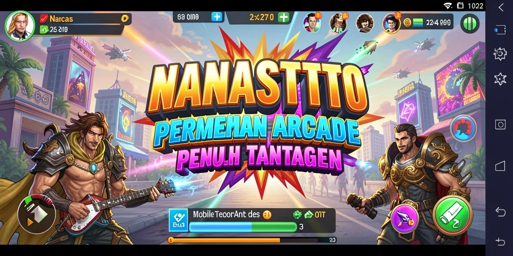 Screenshot NANASTOTO menampilkan gameplay yang mendebarkan dan grafis luar biasa.
