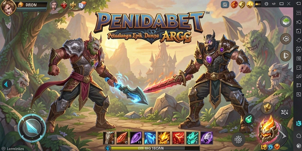 Gameplay penuh aksi di dunia fantasi PENIDABET.